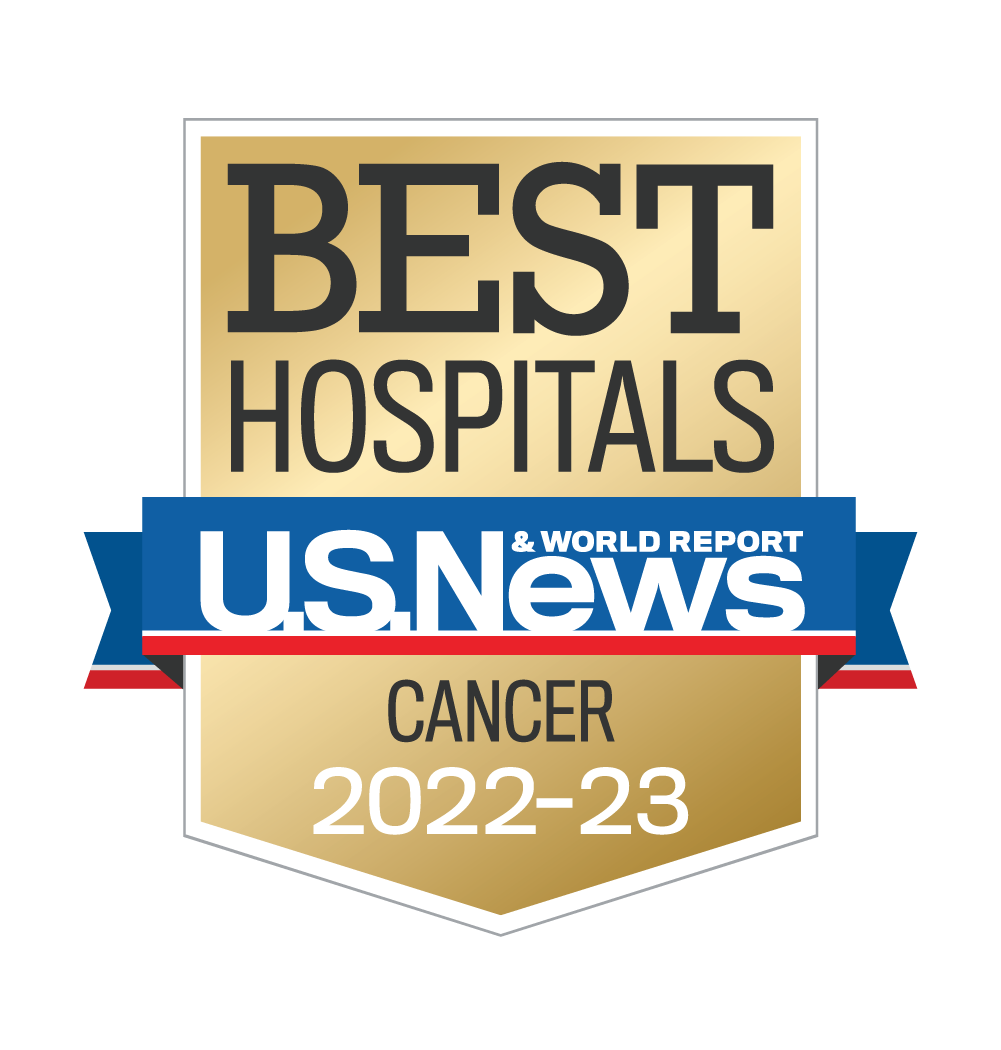 USNWR best regional hospital cancer badge for 2022 - 2023