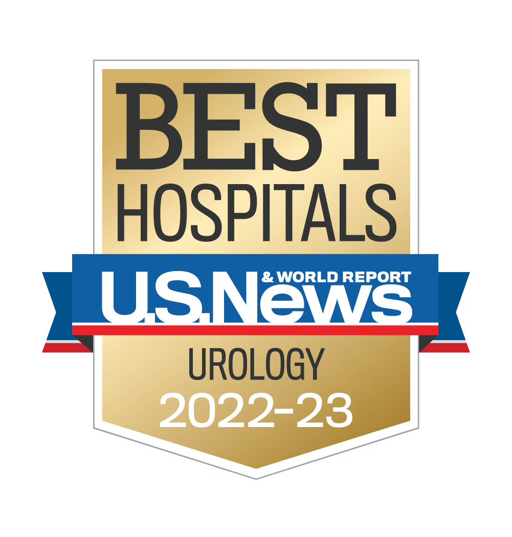 USNWR best regional hospital urology badge for 2022 - 2023 