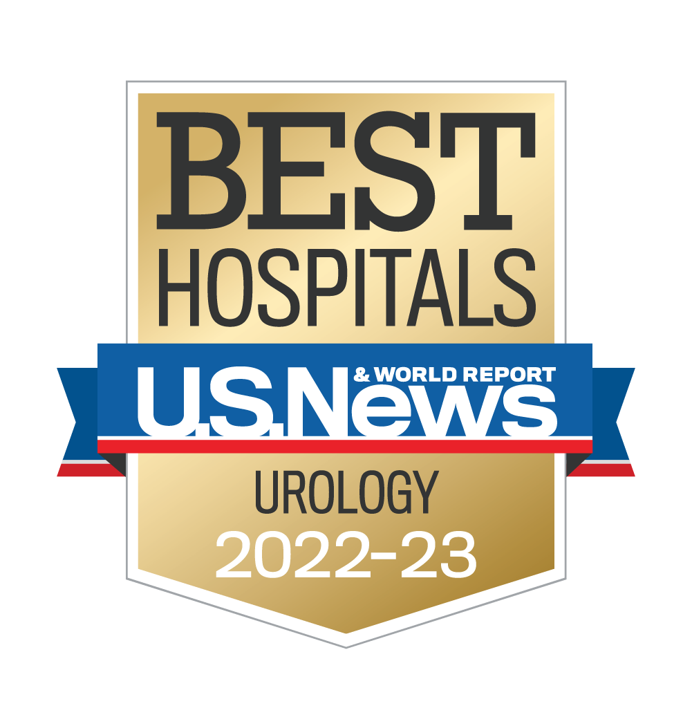 USNWR best regional hospital urology badge for 2022 - 2023 