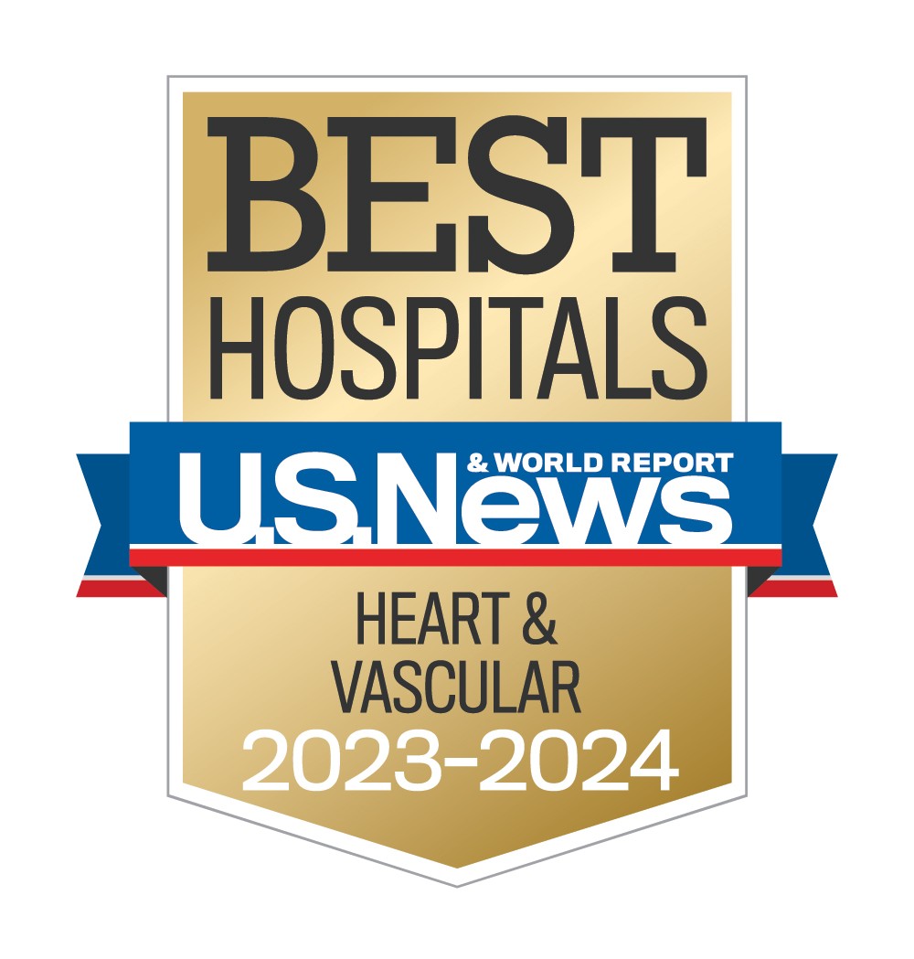 USNWR Badge for Cardiology and Heart Surgery