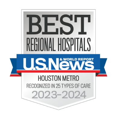 Baylor St. Luke’s Medical Center is recognized as a Best Hospital for 2023-24 by U.S. News & World Report.