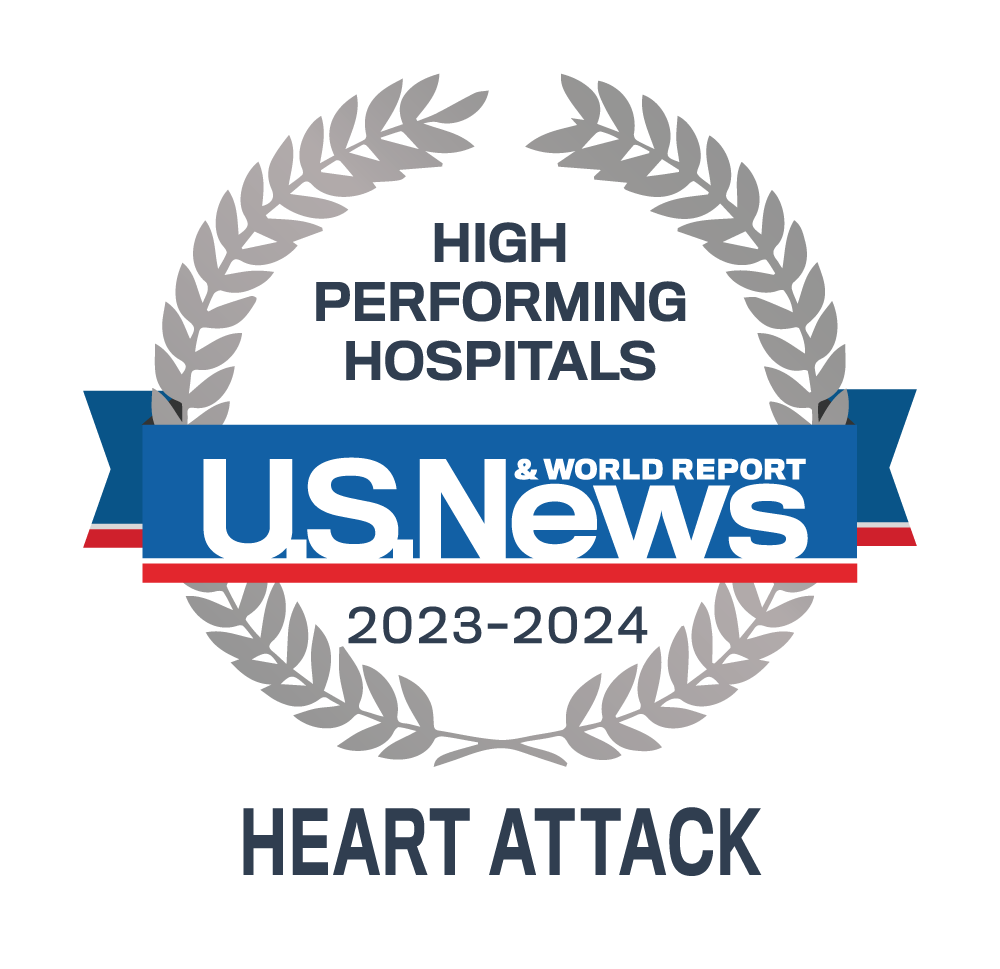 USNWR heart attack badge