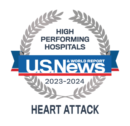 USNWR heart attack badge