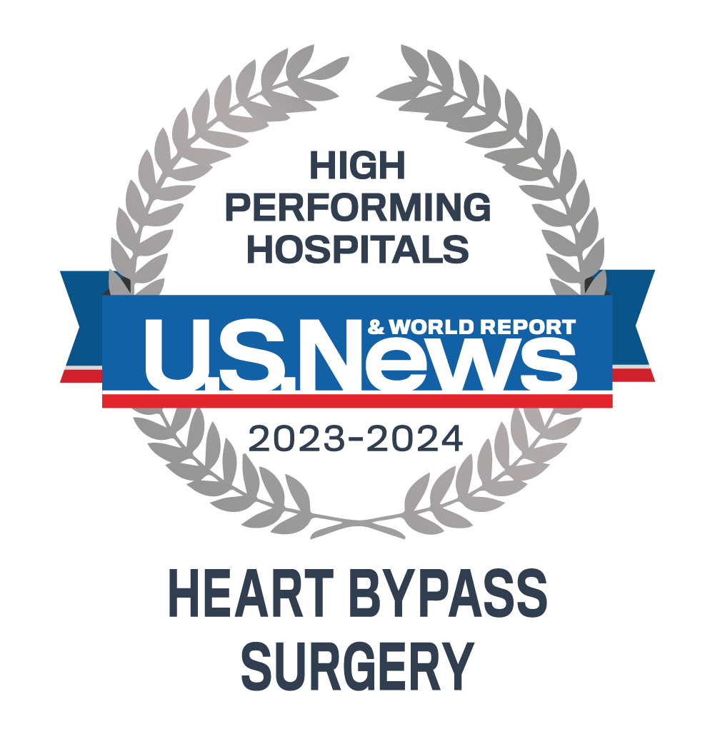 USNWR heart bypass surgery badge
