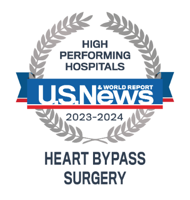 USNWR heart bypass surgery badge