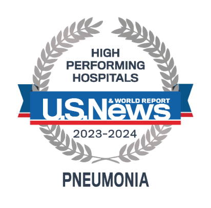 USNWR pneumonia badge