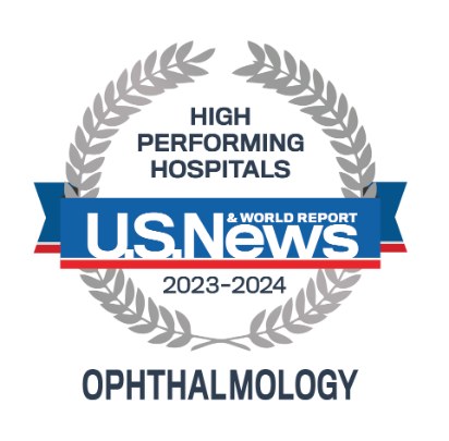 USNWR ophthalmology badge