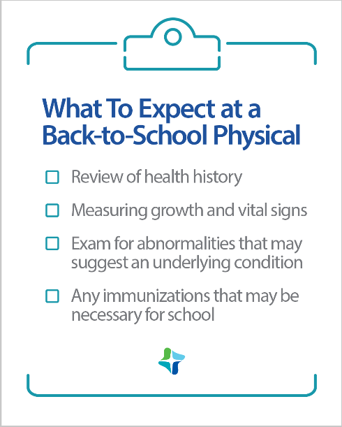 Checkups and Immunization Checklist