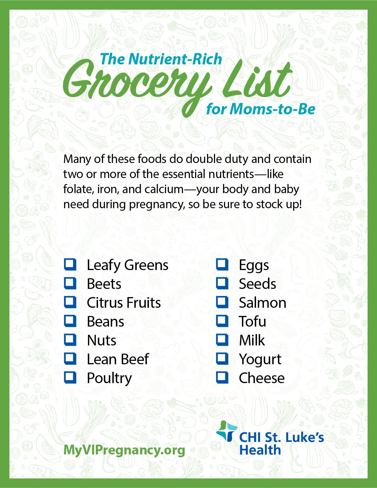 Must-have pregnancy shopping list