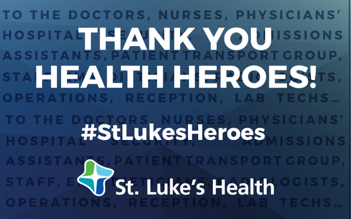 #StLukesHeroes