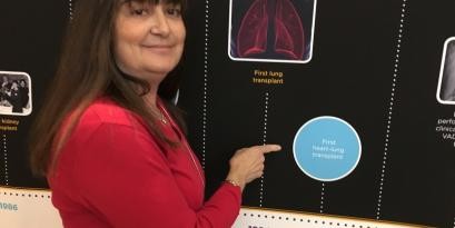 How a Heart and Double Lung Transplant Enabled Rebecca Holder to Outlive All Expectations | St. Luke's Health image