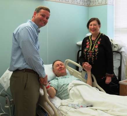 Rep. Trent Ashby Learns More about Rehabilitation Services at St. Luke’s Health-Memorial Lufkin | St. Luke's Health