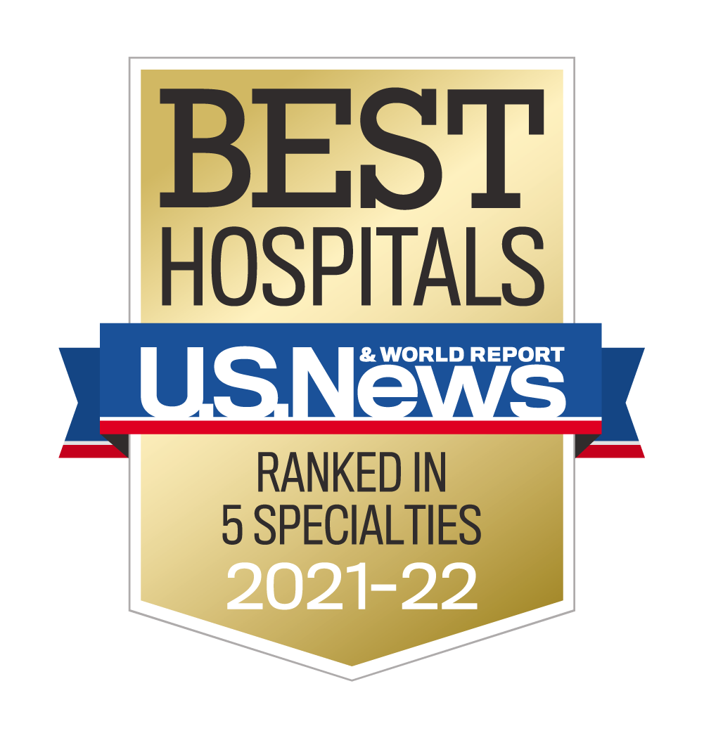 US News World Report Best Hospital Badge